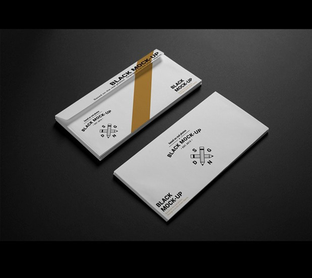 evet branded envelope