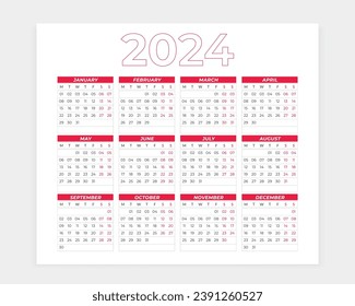A3 calender