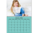 A4 calender